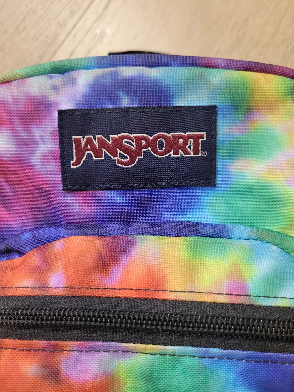 EUC Jansport Lunchbox Big Break Tie-Dye Compact Lunchbox